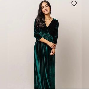 Baltic Born Sofia Emerald Dress